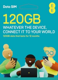EE PAYG 120GB SIM