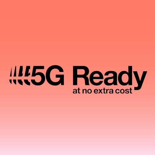 5G Ready at no extra cost on a gradient background