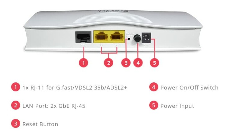 DrayTek Vigor 166 modem