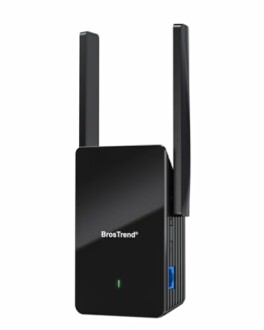 BrosTrend WiFi extender with two antennas