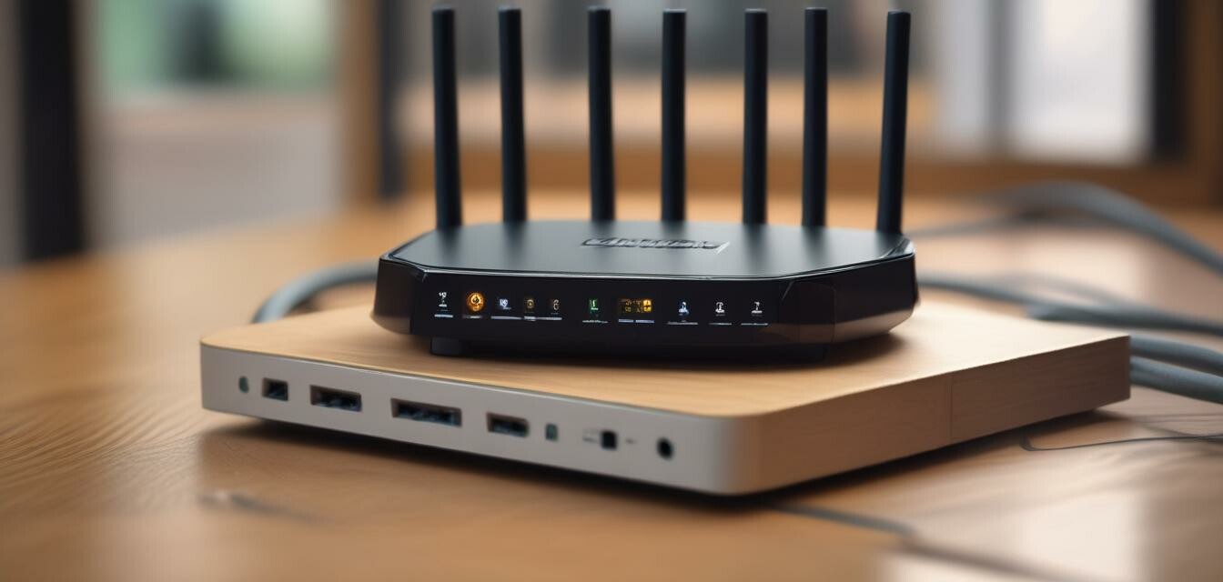 High-speed router setup