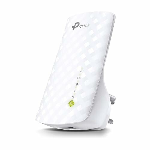 TP-Link WiFi range extender with LED indicators