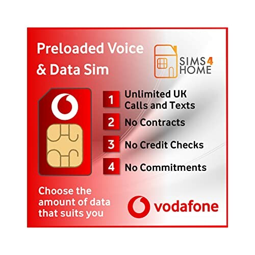 Vodafone SIM Card