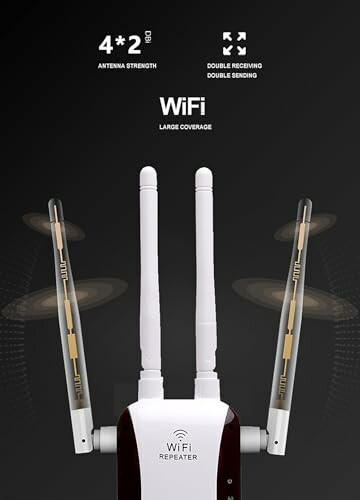 K&J WiFi Extender Booster